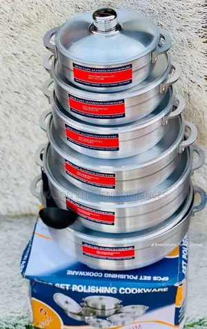 6pcs Aluminium Pot Set