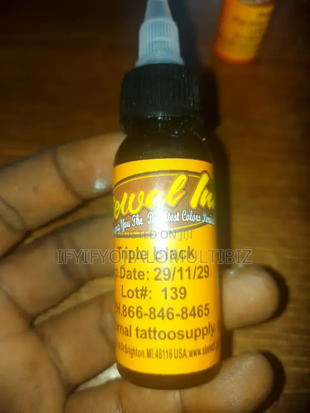 Eternal Ink Triple Black Tattoo Ink - 1