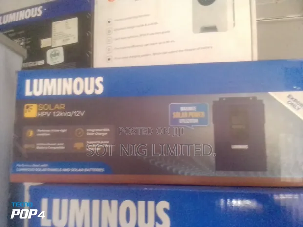 Luminous Solar HPV 1.2kva 12v Hybrid Inverter - 1