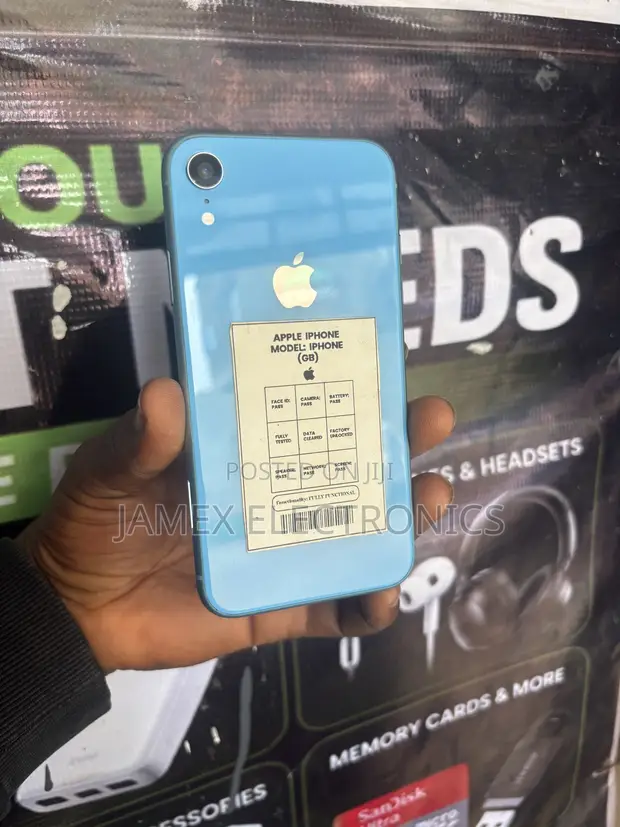 Apple iPhone XR 64GB Blue (Amfani da aka yi a UK) - 1