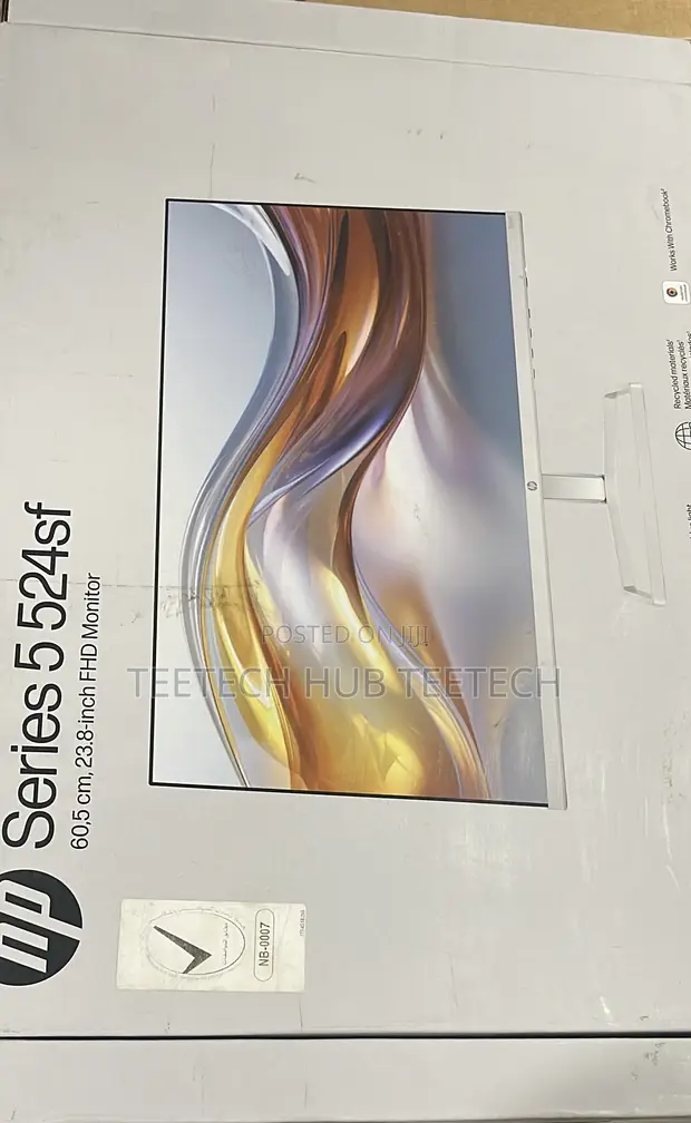 HP 524SF 23.8” FHD Monitor - 1