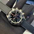 Tommy Hilfiger Unisex Leather Chronograph Watch - 2