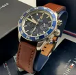 Tommy Hilfiger Unisex Leather Chronograph Watch - 3