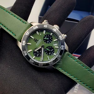 Tommy Hilfiger Unisex Leather Chronograph Watch