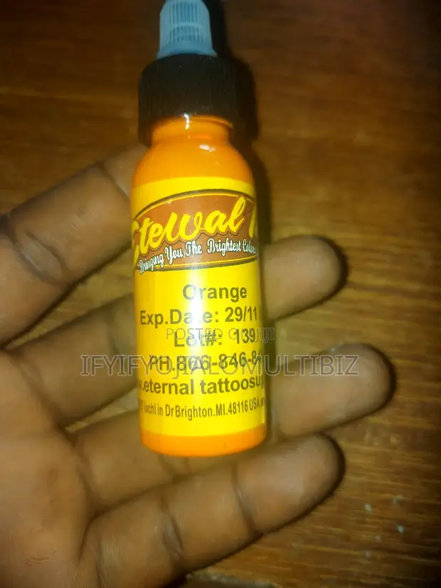 Eternal Tattoo Ink Bottle Set - Premium Vibrant Colors - 1