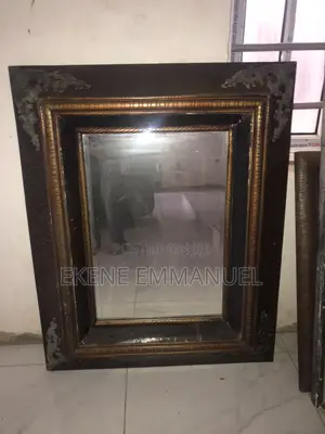 Vintage Wooden Mirror