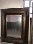 Vintage Wooden Mirror - 2