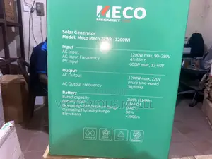Meco 2kWh/1200W Solar Janereta
