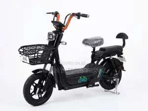 New 2024 Electric Motorcycle - Black