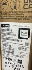 New Lenovo ThinkPad L13 Yoga 32GB RAM 512GB SSD - 3