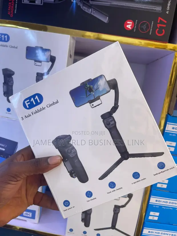 F11 AI Camera Phone Gimbal with Tracking - 1
