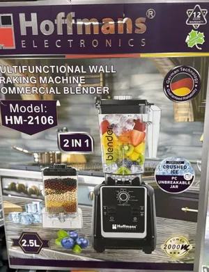 Hoffmans Electronics 2-in-1 Blender na Kasuwanci (HM-2106)
