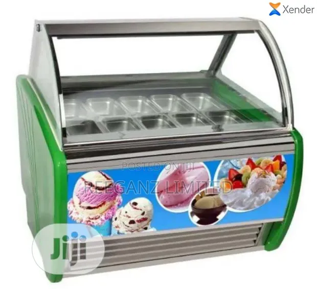 Brand New Ice Cream Display Freezer - 1