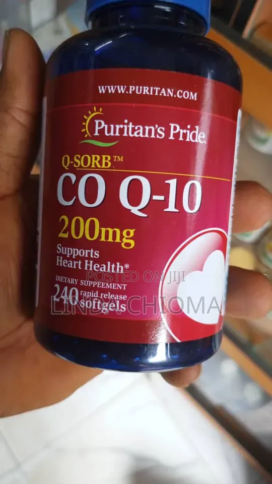 Puritan's Pride CoQ10 200mg (240 Capsules) - 1
