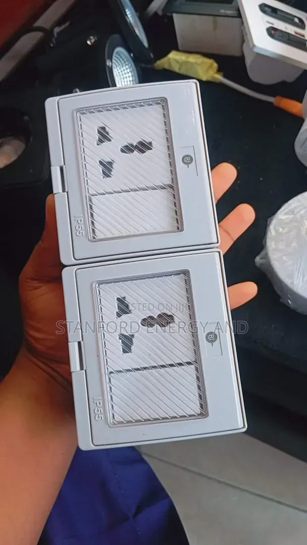 Waterproof Double Socket IP55 - 1