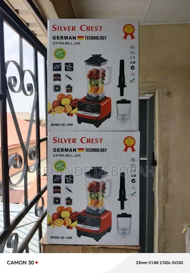 Brand New Silver Crest 2L Blender - 1