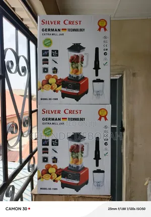 Brand New Silver Crest 2L Blender