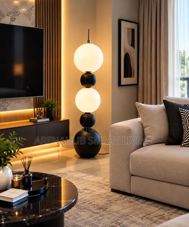 Italian Bauhaus Style LED Floor Lamp - 1