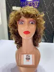 100% Human Hair 16" Celebrity Fringe Wig - 1