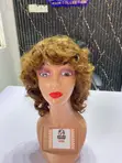 100% Human Hair 16" Celebrity Fringe Wig - 4