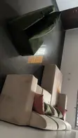 Saitin kujeru masu siffar L da kujera ta musamman - 3