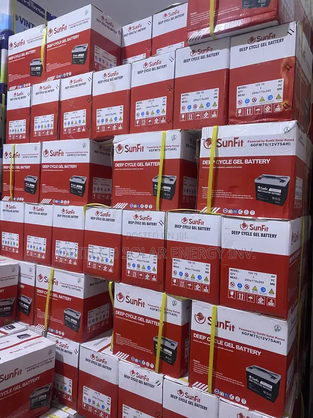 75Ah Sunfit Deep Cycle Battery - 1