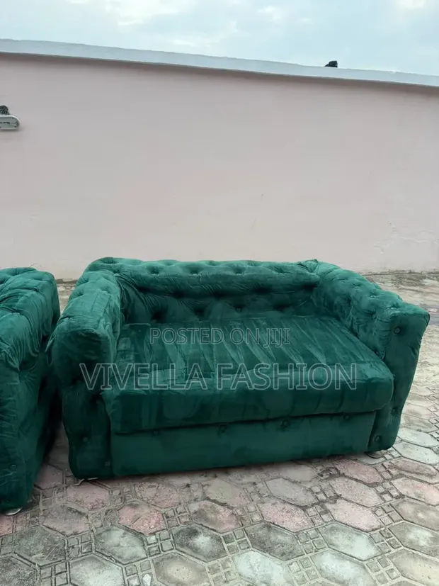 Home Interiors Chesterfield Style Sofa Set (6-Seater) - 1