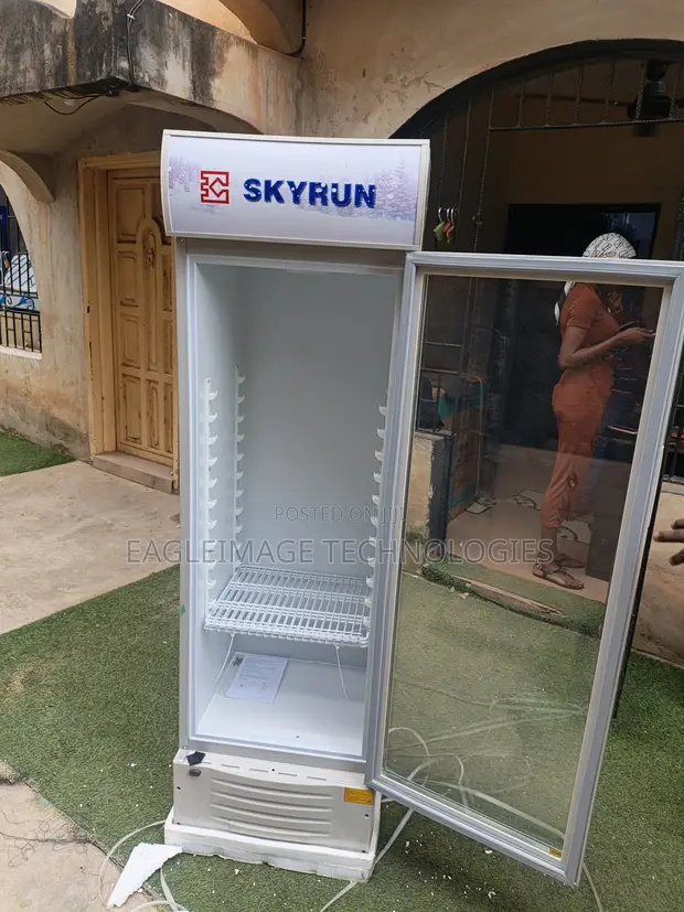 Skyrun SC-228FN Glass Door Commercial Display Fridge - 1
