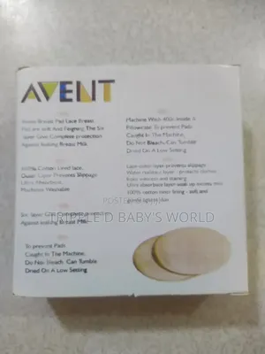 Avent Washable Breast Pads (6 Pack)