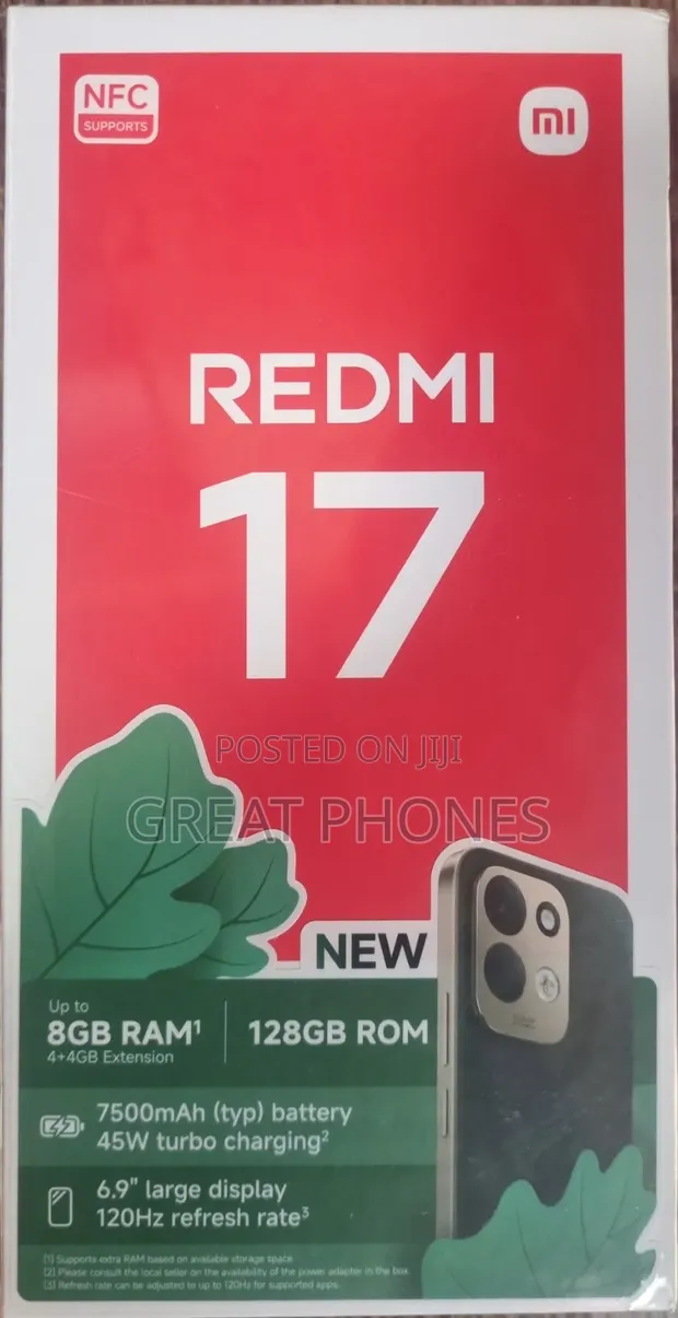 New Xiaomi Redmi 17 128GB - 1