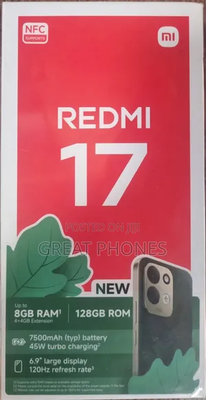 New Xiaomi Redmi 17 128GB