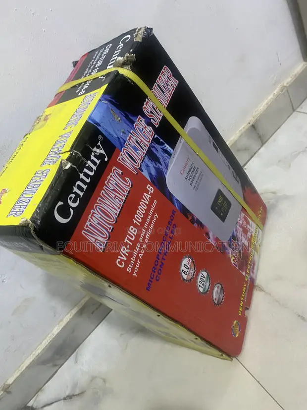 Century CVR-TUB 10000VA-B Automatic Voltage Stabilizer 120V 6.0HP - 1