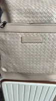 Bottega Veneta Premium Leather Backpack - Beige - 3