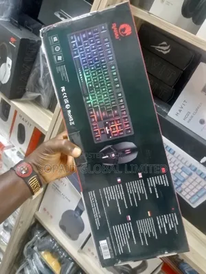 Raiku R905 Wireless RGB Gaming Keyboard da Mouse Combo