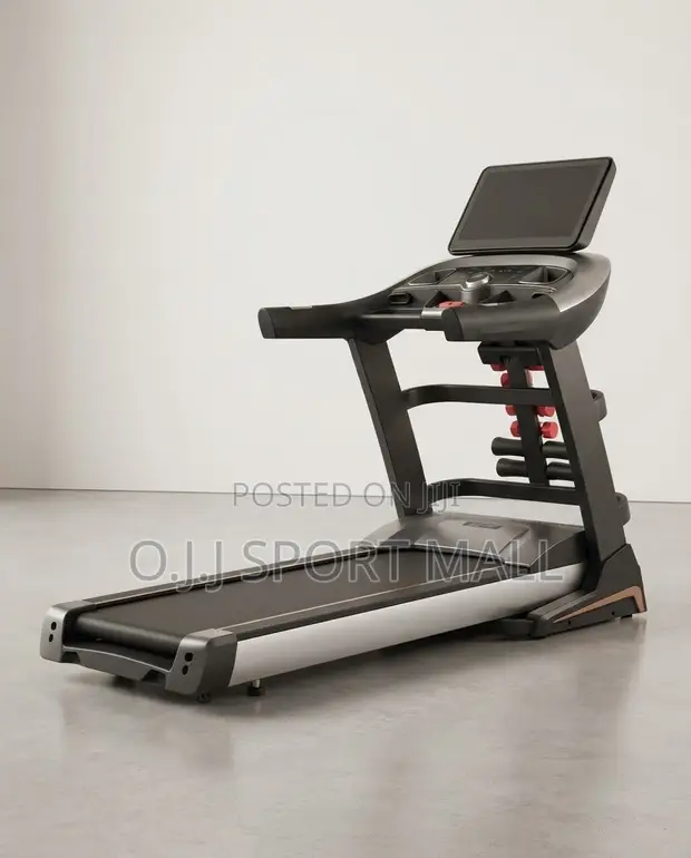 4HP Fitness Treadmill - 180KG Capacity, 15km/h, 12% Incline - 1
