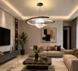 Modern Minimalist Planet Circular Ring Hall Light - 2
