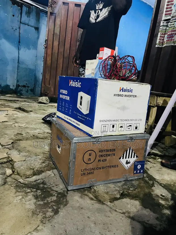 Haisic 4kWh 1.5kVA 12V All-in-One Lithium Inverter - 1