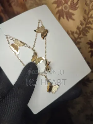 Butterfly Non-Tarnish Jewelry Set