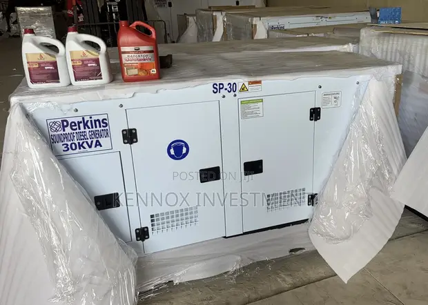 30kva Perkins Soundproof Generator - 1