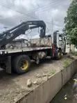 9 Ton Flatbed Hiab Truck don Hayarwa - 1