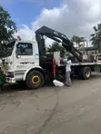 9 Ton Flatbed Hiab Truck don Hayarwa - 3