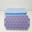 37-Grid Honeycomb Silicone Ice Cube Maker with Lid - 4