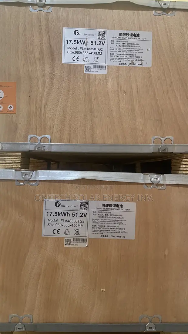 17.5kWh Felicitysolar Lithium Ion Baturi - 1