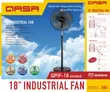 Qasa 18" Industrial Standing Fan - 1