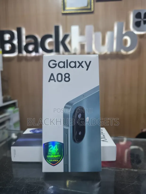New Samsung Galaxy A08 128GB Black - 1