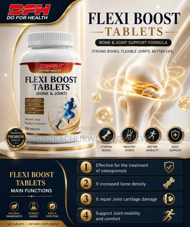 Flexi Boost Tablets (Bone & Joint Support) - 1