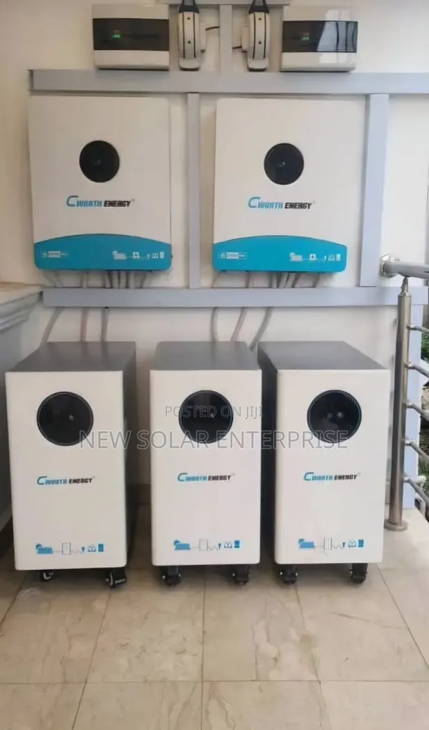 C Worth Energy Full Installation - Hybrid Inverter Battery - 1