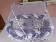 Bedin Jarirai tare da Braided Bumper & Duvet Cover - 1