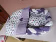 Bedin Jarirai tare da Braided Bumper & Duvet Cover - 2