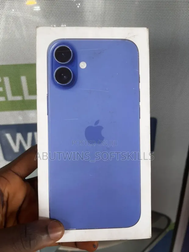 New Apple iPhone 16 Plus 128GB Blue - 1